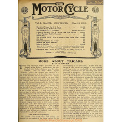 The Motor Cycle 1908 11november 18 Vol06 N0295 Improvements 1909