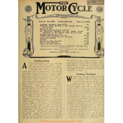 The Motor Cycle 1908 12 December 02 Vol06 N0297 The Monkey On The Stick Position