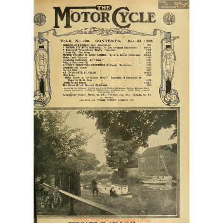 The Motor Cycle 1908 12 December 23 Vol06 N0300 Motor Cycle Taxation