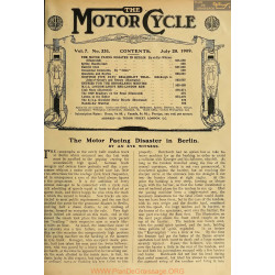 The Motor Cycle 1909 07 July 28 Vol07 N0331 The Motor Pacing Disaster In Berlin
