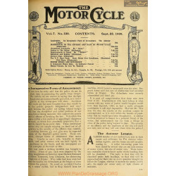 The Motor Cycle 1909 09 September 22 Vol07 N0339 Harrogate To The Riviera And Back By Motor Cycle
