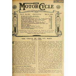 The Motor Cycle 1909 10 October 06 Vol07 N0341 The Value Of The Tt Race