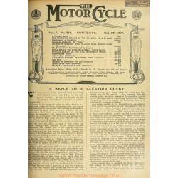 The Motor Cycle 1909 10 October 27 Vol07 N0344 A Reply To A Taxation Query