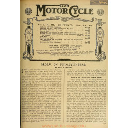 The Motor Cycle 1909 11 November 15 Vol07 N0347 Moiv On Twin Cylinders