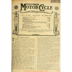 The Motor Cycle 1909 11 November 22 Vol07 N0348 The Stanley Show
