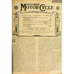The Motor Cycle 1909 11 November 29 Vol07 N0349 The 1910 Tourist Trophy Race