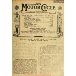 The Motor Cycle 1909 12 December 20 Vol07 N0352 Bore Stroke Ratio And Efficiency