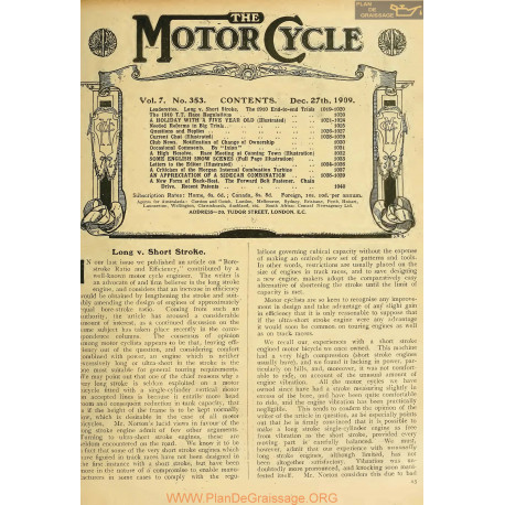 The Motor Cycle 1909 12 December 27 Vol07 N0353 Long V Short Stroke