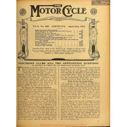 The Motor Cycle 1910 04 April 21 Vol08 N0369 Northern Clubs And The Affiliation Question
