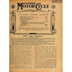 The Motor Cycle 1910 07 July 28 Vol08 N0383 Why Not Steam