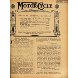 The Motor Cycle 1910 11 November 10 Vol08 N0398 Sidecar Licences