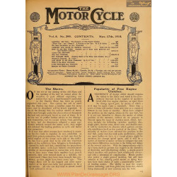 The Motor Cycle 1910 11 November 17 Vol08 N0399 The Shows