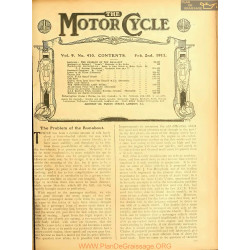 The Motor Cycle 1911 02 February 02 Vol09 N0410 The Problem Of The Runabout