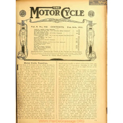 The Motor Cycle 1911 02 February 16 Vol09 N0412 Motor Cycle Taxation