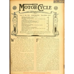 The Motor Cycle 1911 02 February 23 Vol09 N0413 Rear Suspension