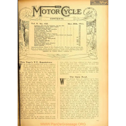 The Motor Cycle 1911 03 March 30 Vol09 N0418 This Year S Tt Regulations