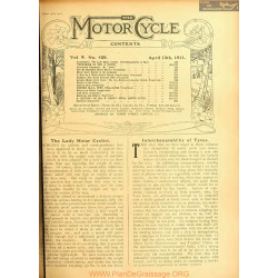 The Motor Cycle 1911 04 April 13 Vol09 N0420 The Lady Motor Cyclist
