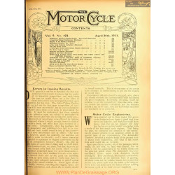 The Motor Cycle 1911 04 April 20 Vol09 N0421 Errors In Issuing Results