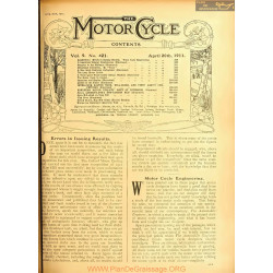 The Motor Cycle 1911 04 April 20 Vol09 N0421 Errors In Issuing Results