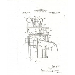 Essex 1920 4 Cooling System Patent Drawings