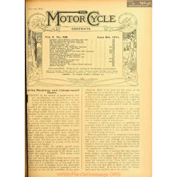 The Motor Cycle 1911 06 June 08 Vol09 N0428 Racing Machines And Changes Speed Gears