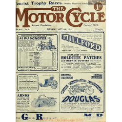 The Motor Cycle 1911 07 July 06 Vol09 N0432 What The Junior Tourist Trophy Race Has Taught Us