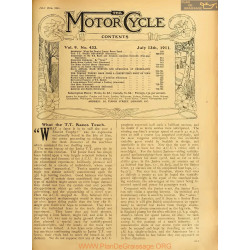 The Motor Cycle 1911 07 July 13 Vol09 N0433 What The Tt Races Reach