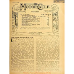 The Motor Cycle 1911 08 August 31 Vol09 N0440 Next Year S Thousand Miles Trial