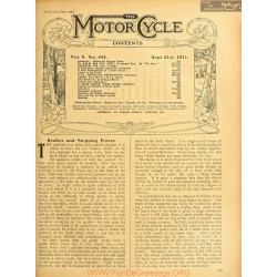The Motor Cycle 1911 09 September 21 Vol09 N0443 Brakes And Stopping Power