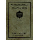 Essex 1921 Owners Instruction Manual