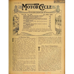 The Motor Cycle 1912 01 January 25 Vol10 N0461 A Warning Note