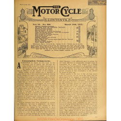 The Motor Cycle 1912 03 March 14 Vol10 N0468 Consumption Comparisons