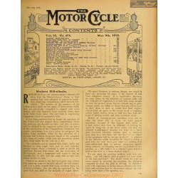 The Motor Cycle 1912 05 May 09 Vol10 N0476 Modern Hill Climbs