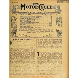 The Motor Cycle 1912 05 May 30 Vol10 N0479 A Glut Of Open Hill Climbs