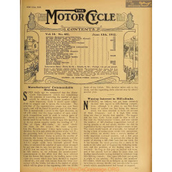 The Motor Cycle 1912 06 June 13 Vol10 N0481 Manufacturers Commendable Decision