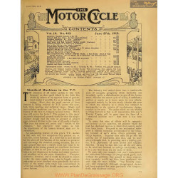 The Motor Cycle 1912 06 June 27 Vol10 N0483 Standard Machines In The Tt