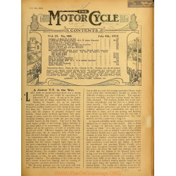 The Motor Cycle 1912 07 July 04 Vol10 N0484 A Junior Tt In The Wet