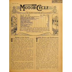 The Motor Cycle 1912 07 July 25 Vol10 N0487 Designs Of The Future
