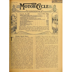 The Motor Cycle 1912 08 August 29 Vol10 N0492 Change Speed Gears
