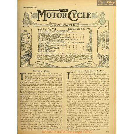 The Motor Cycle 1912 09 September 05 Vol10 N0493 Warning Signs