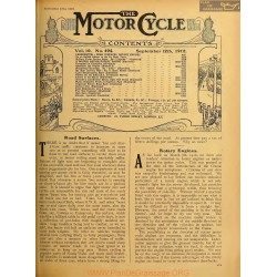 The Motor Cycle 1912 09 September 12 Vol10 N0494 Road Surfaces