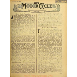 The Motor Cycle 1912 09 September 26 Vol10 N0496 Motor Cycle Taxation