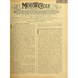 The Motor Cycle 1912 10 October 10 Vol10 N0498 Growing Fayour Of The Twin Engine