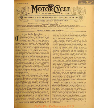 The Motor Cycle 1912 10 October 31 Vol10 N0501 The Difference Between Mechanically Fed And Forced Lubrication