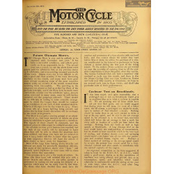 The Motor Cycle 1912 12 December 05 Vol10 N0506 Future Olympia Shows