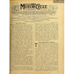 The Motor Cycle 1912 12 December 12 Vol10 N0507 The Paris Show