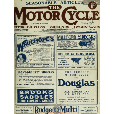 The Motor Cycle 1913 07 July 03 N0537 Innovations Of The Six Days Trial