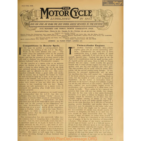 The Motor Cycle 1913 07 July 17 N0539 Competitions In Beauty Spots