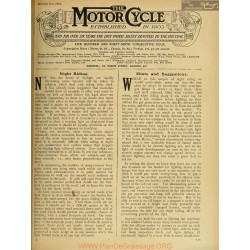 The Motor Cycle 1913 10 October 02 N0551 Night Riding