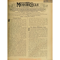The Motor Cycle 1913 10 October 09 N0552 Colonial Prices